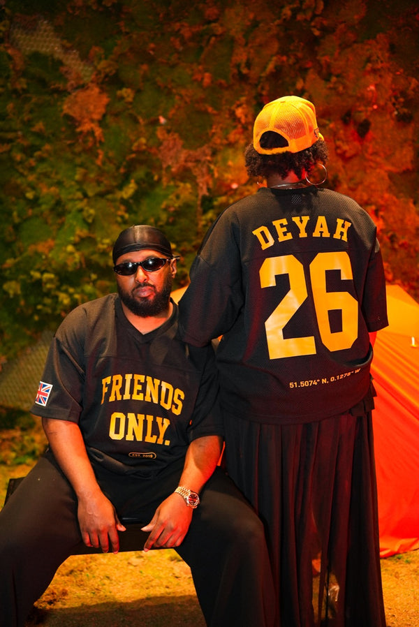 Deyah London Jersey — Front and Back